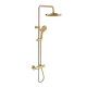 Barra De Ducha Satinado Cepillado Linea Signature Acero Inox