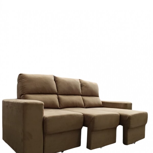 Sofa Chaise Louise 2 cuerpos color Gris Sofa Chaise Louise 2 cuerpos color Gris