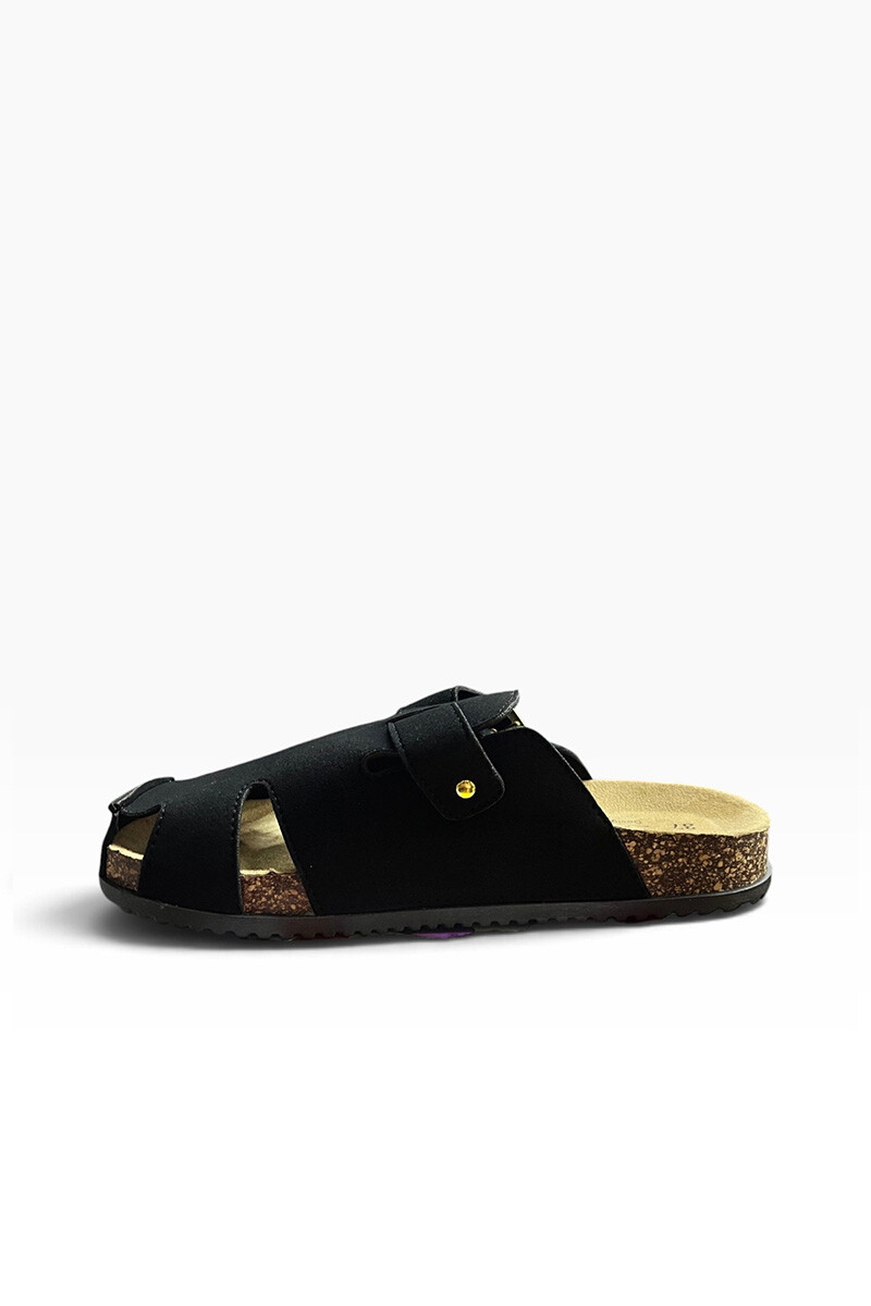 Zueco romano Bettina BT403 Negro