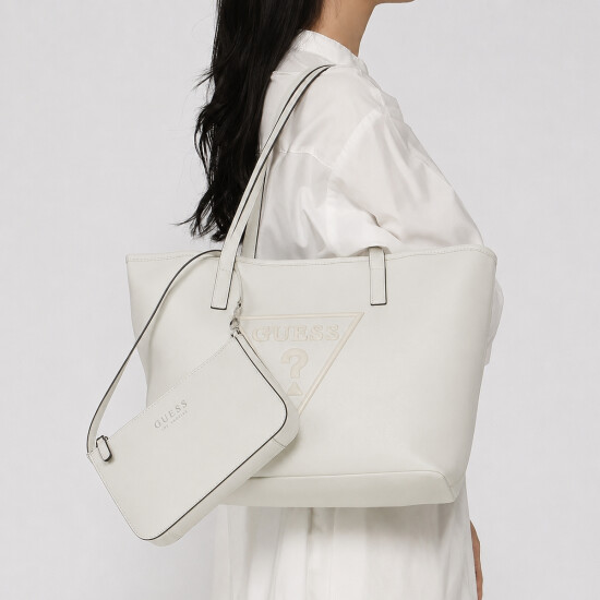 Cartera Guess Keira Blanco 0