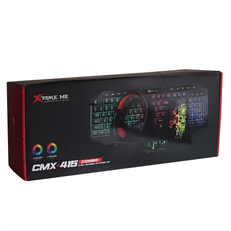 Combo Gamer 4 En 1 Xtrike Me Cmx-415 Sp Combo Gamer 4 En 1 Xtrike Me Cmx-415 Sp