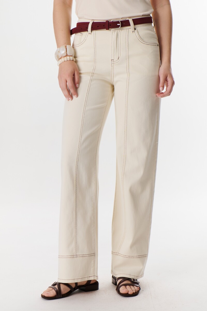 PANTALON MIDTOWN BLANCO