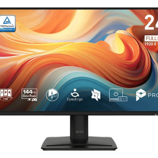 Msi Monitor Pro Mp242 E14a Fhd 24" 144hz MONITOR MSI PRO MP242 E14A 24" NEGRO