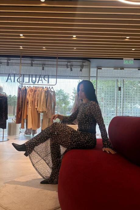Vestido Bea Animal Print