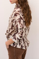 BLUSA HANNA ROCIO MARRON