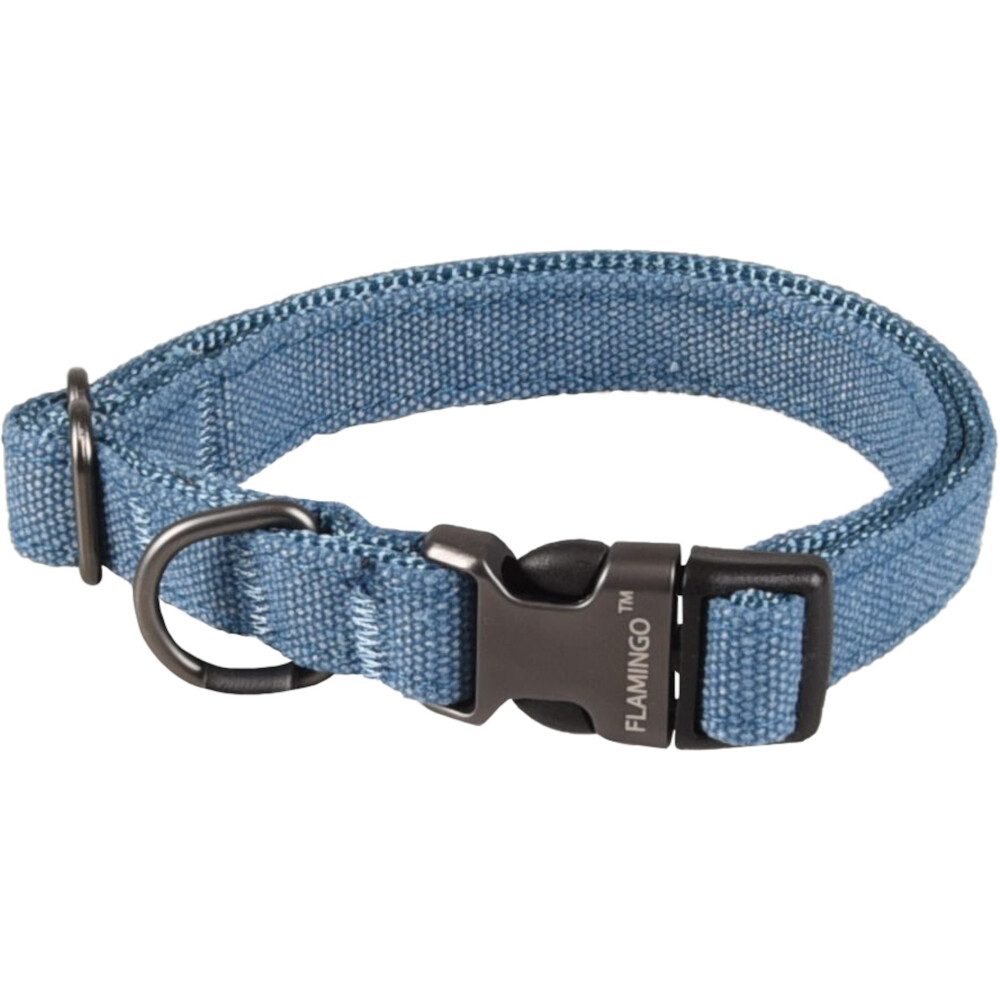 COLLAR PARA PERROS FLAMINGO OXANA AZUL L COLLAR PARA PERROS FLAMINGO OXANA AZUL L