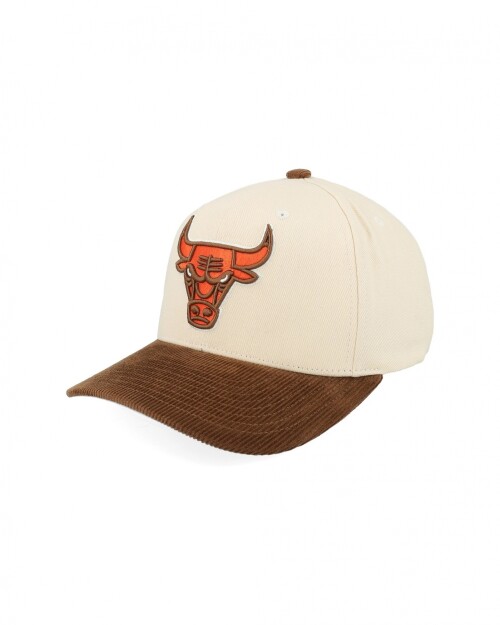 Gorro Mitchell & Ness Chicago Bulls Tawny Pro Crown Gorro Mitchell & Ness Chicago Bulls Tawny Pro Crown