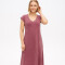 Vestido Cillian Bordeaux