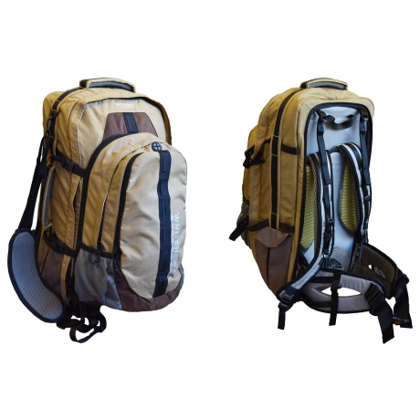 MOCHILA DE CAMPING DOBLE 60LTS Y 20LT 21932 MOCHILA DE CAMPING DOBLE 60LTS Y 20LT 21932