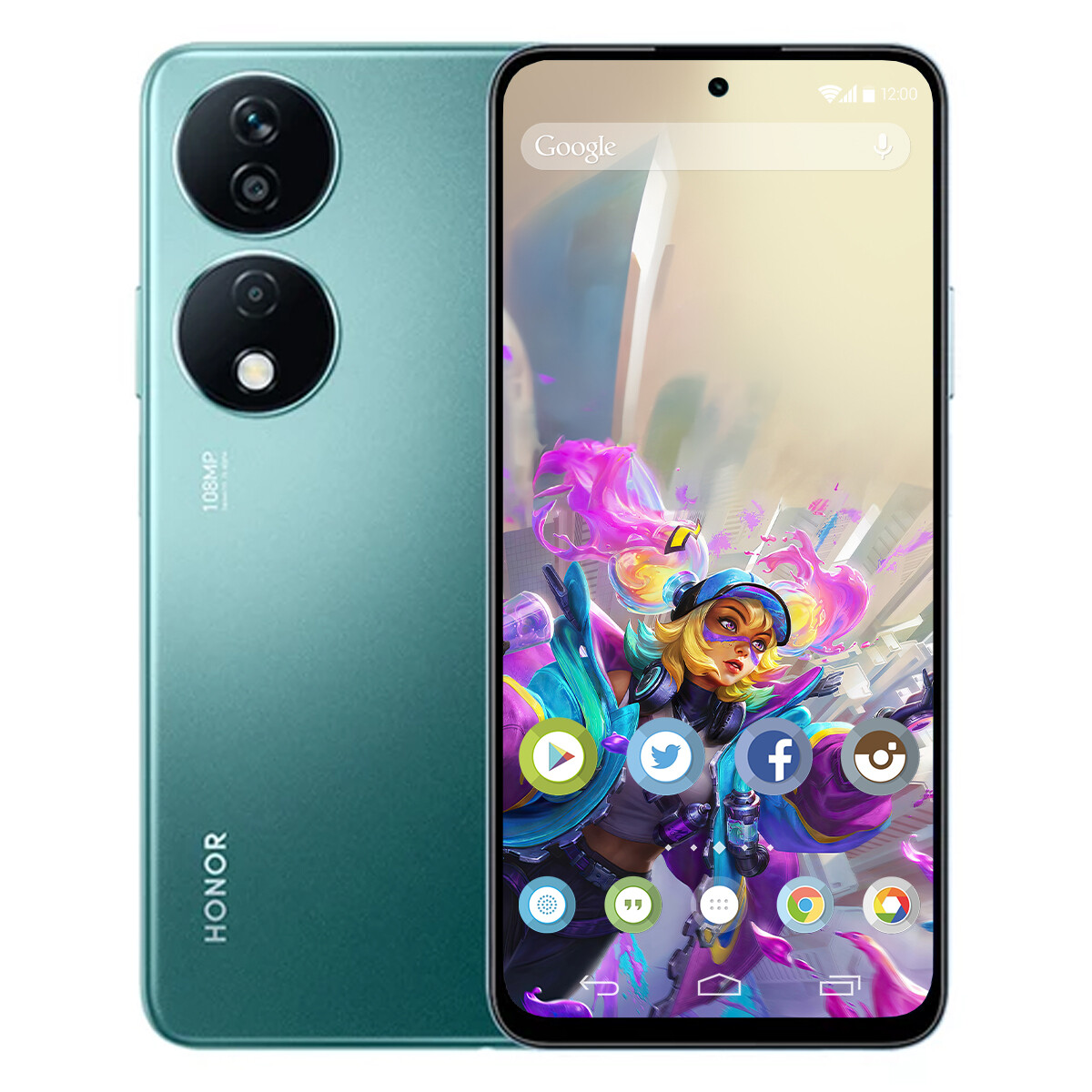 Honor X7b 8/256 Gb 4g - VERDE 