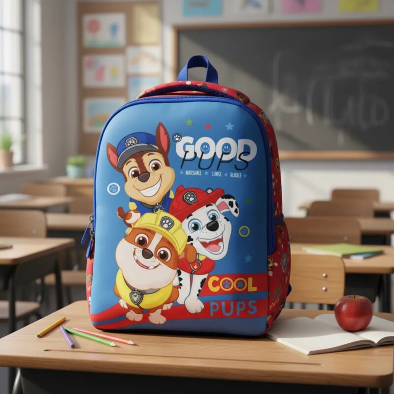 Mochila Nickelodeon Paw Patrol De Neopreno Infantil 27x21x12Cm Uso Preescolar Y Diario Mochila Nickelodeon Paw Patrol De Neopreno Infantil 27x21x12Cm Uso Preescolar Y Diario