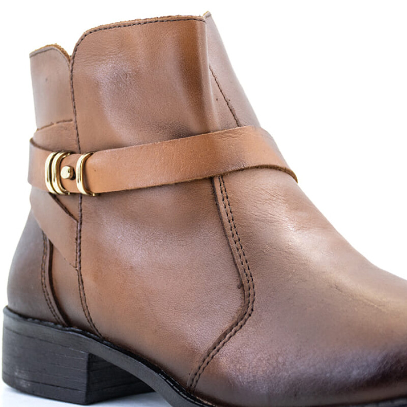 Bota Country con Lazo de Mujer - 12812 Marron Claro