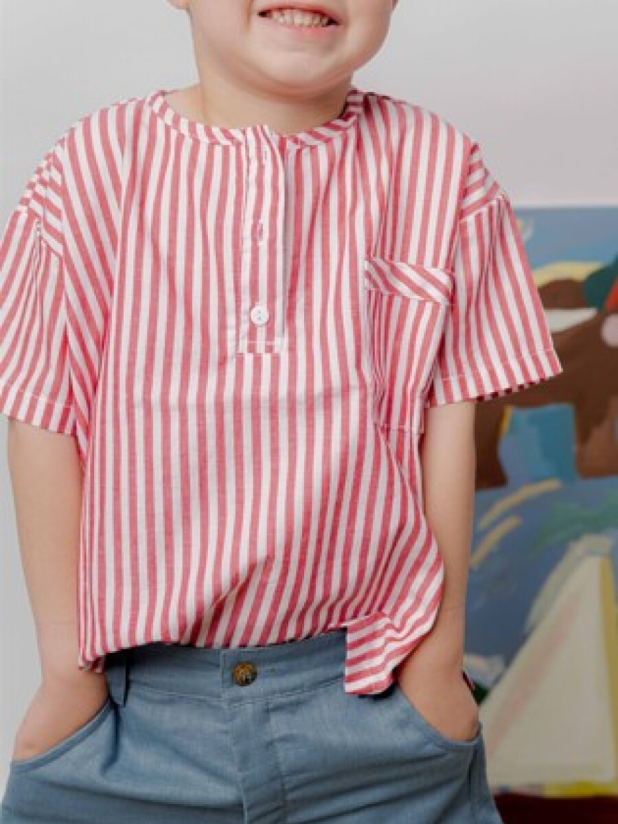 Camisa manga corta clown red Camisa manga corta clown red