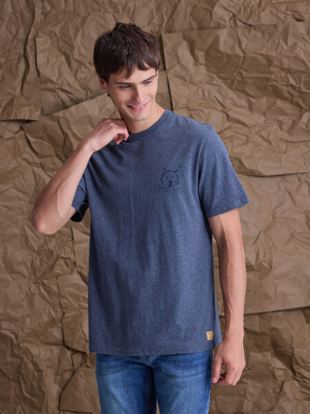 T-SHIRT CAT CARBON MEL