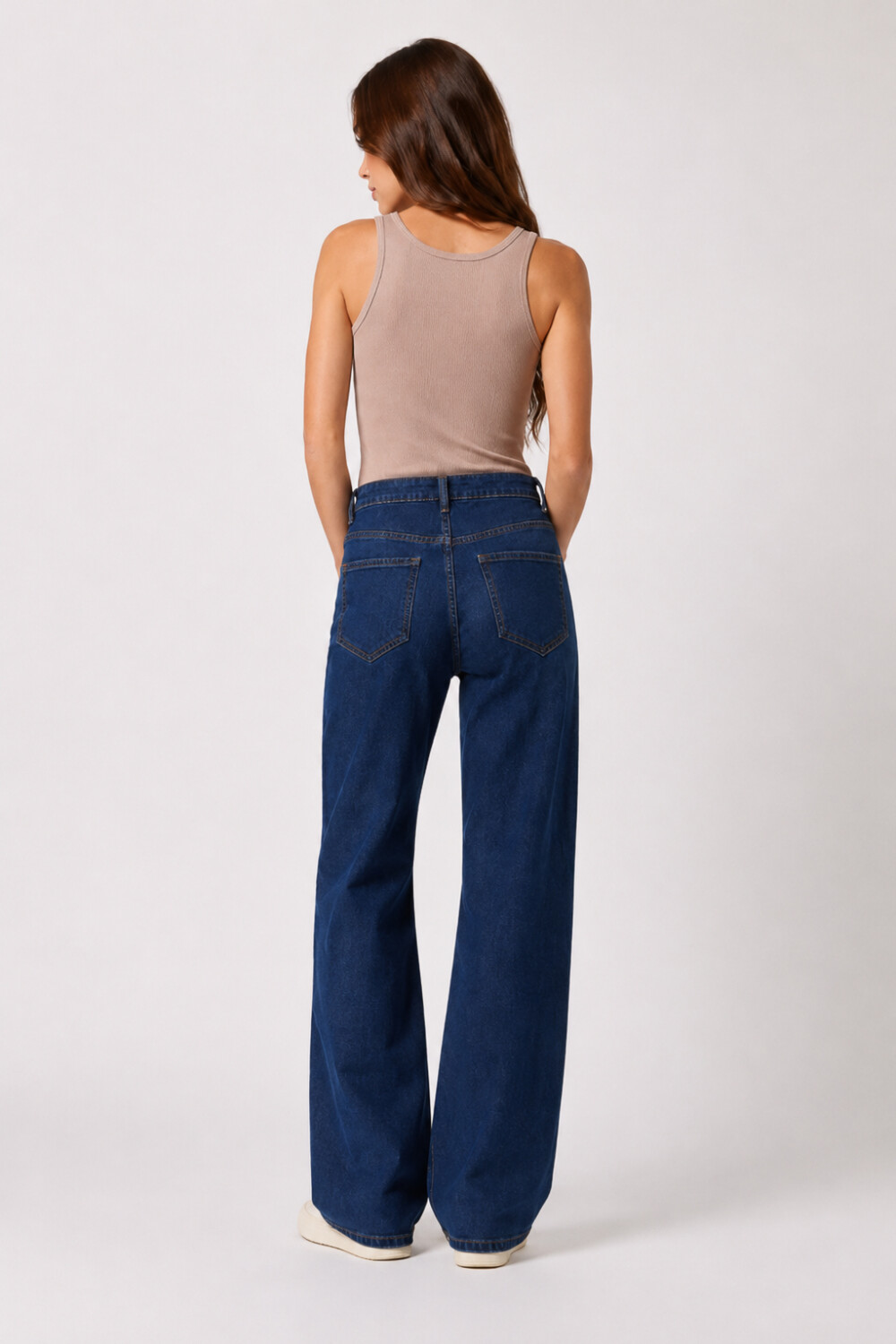 Pantalon Pyos Azul Medio