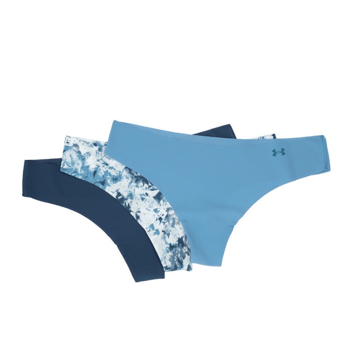 Bombacha Under Armour Thong Pack 3 - Azul 