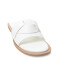 Sandalia de Mujer Miss Carol NOXI chata estilo flat Blanco