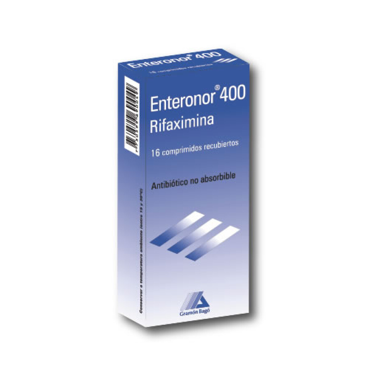 Enteronor 400 mg 16 Comprimidos – Alivio Rápido de Trastornos Digestivos