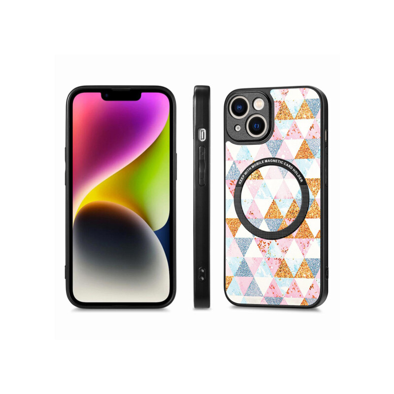 Protector iPhone 14 Plus diseño rombos Protector Iphone 14 Plus Diseño Rombos