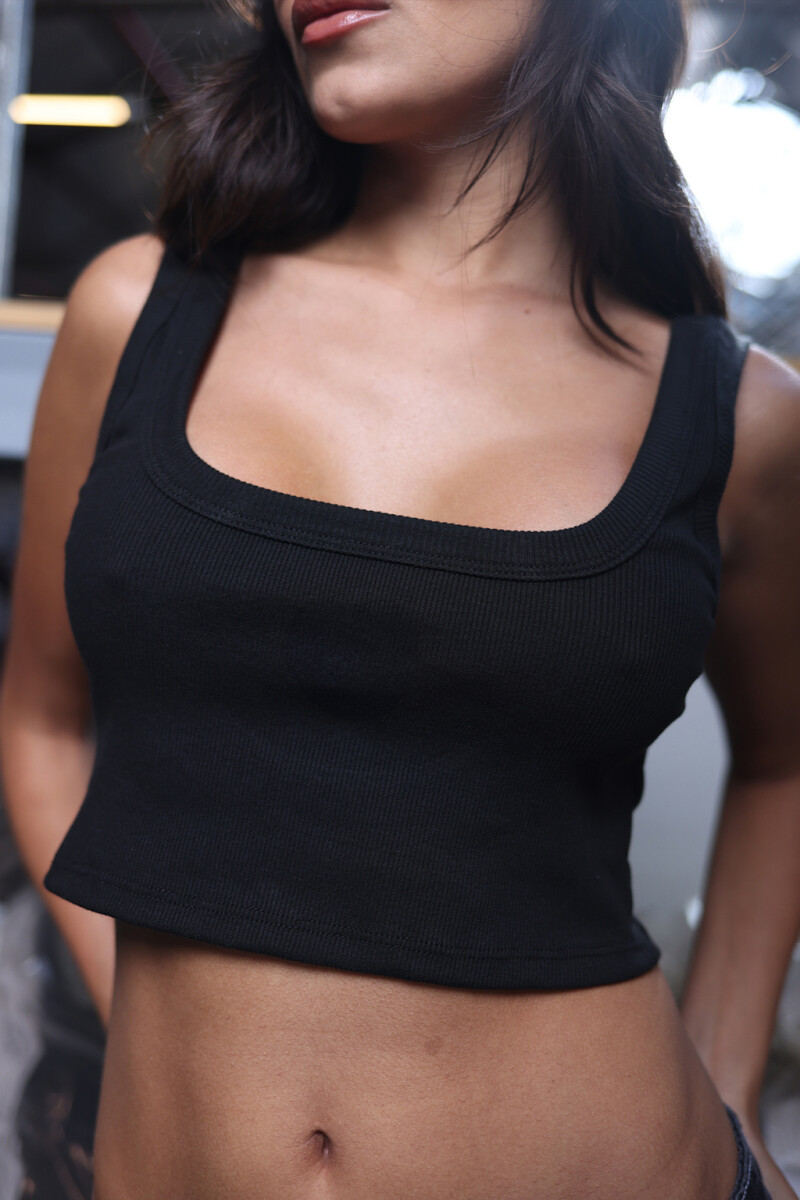 Top Sin Mangas Tiny - Negro 