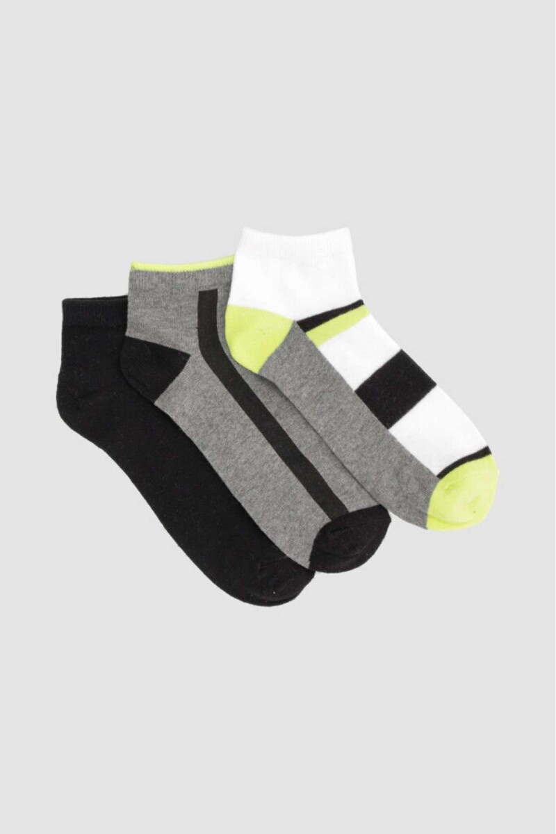 Pack x 3 cortas diseño deportivas - Variante 38 