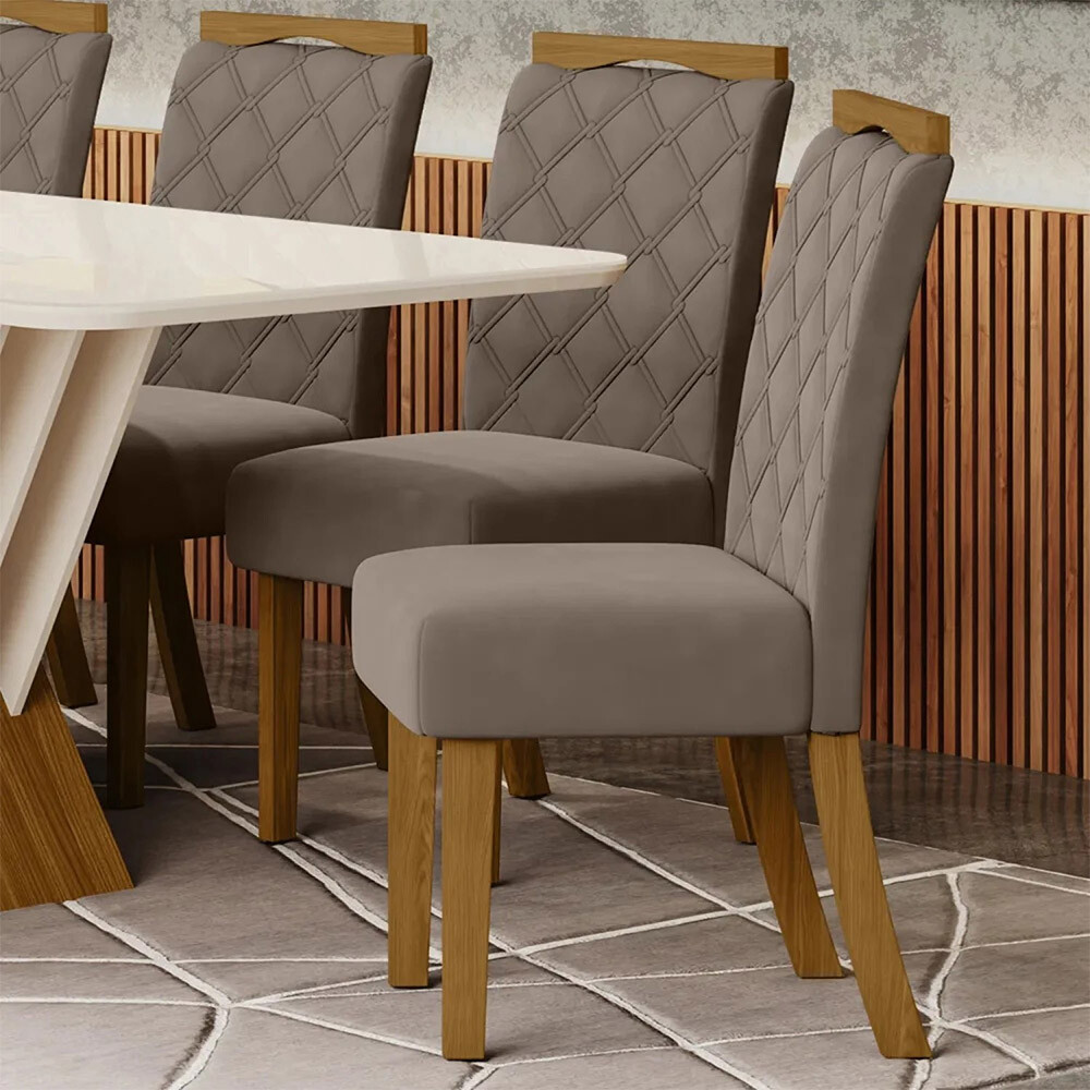 JUEGO DE COMEDOR MESA EN MADERA MACIZA Y 4 SILLAS TAPIZADAS JUEGO DE COMEDOR MESA EN MADERA MACIZA Y 4 SILLAS TAPIZADAS