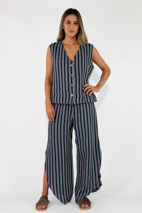 CHALECO TOBAGO Azul