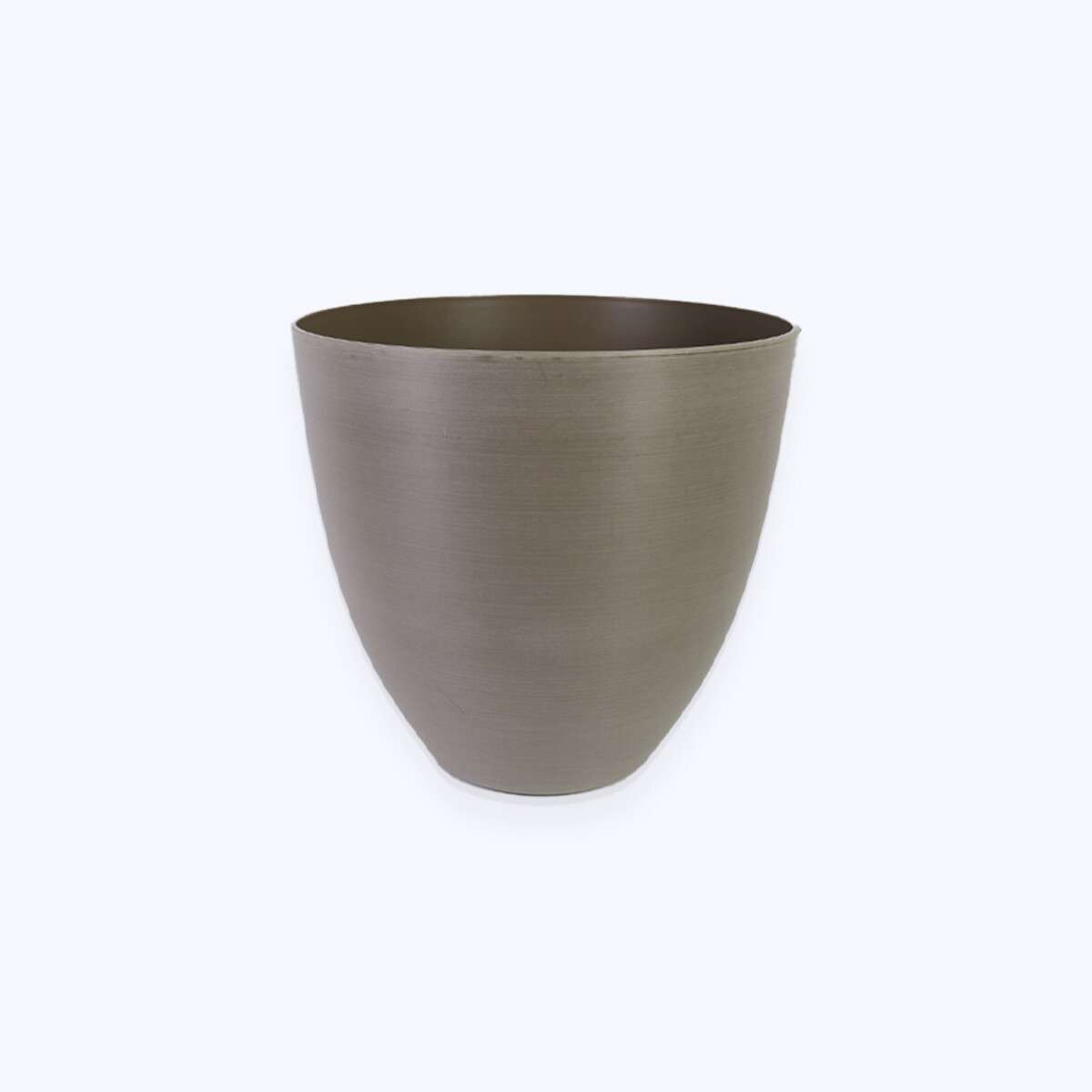 MACETERO PLAST BEIGE 42X38CM 