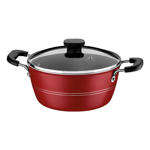 Cacerola con tapa Ø 24cm. - 4.3 lt. "SICILIA" -TRAMONTINA TR6133