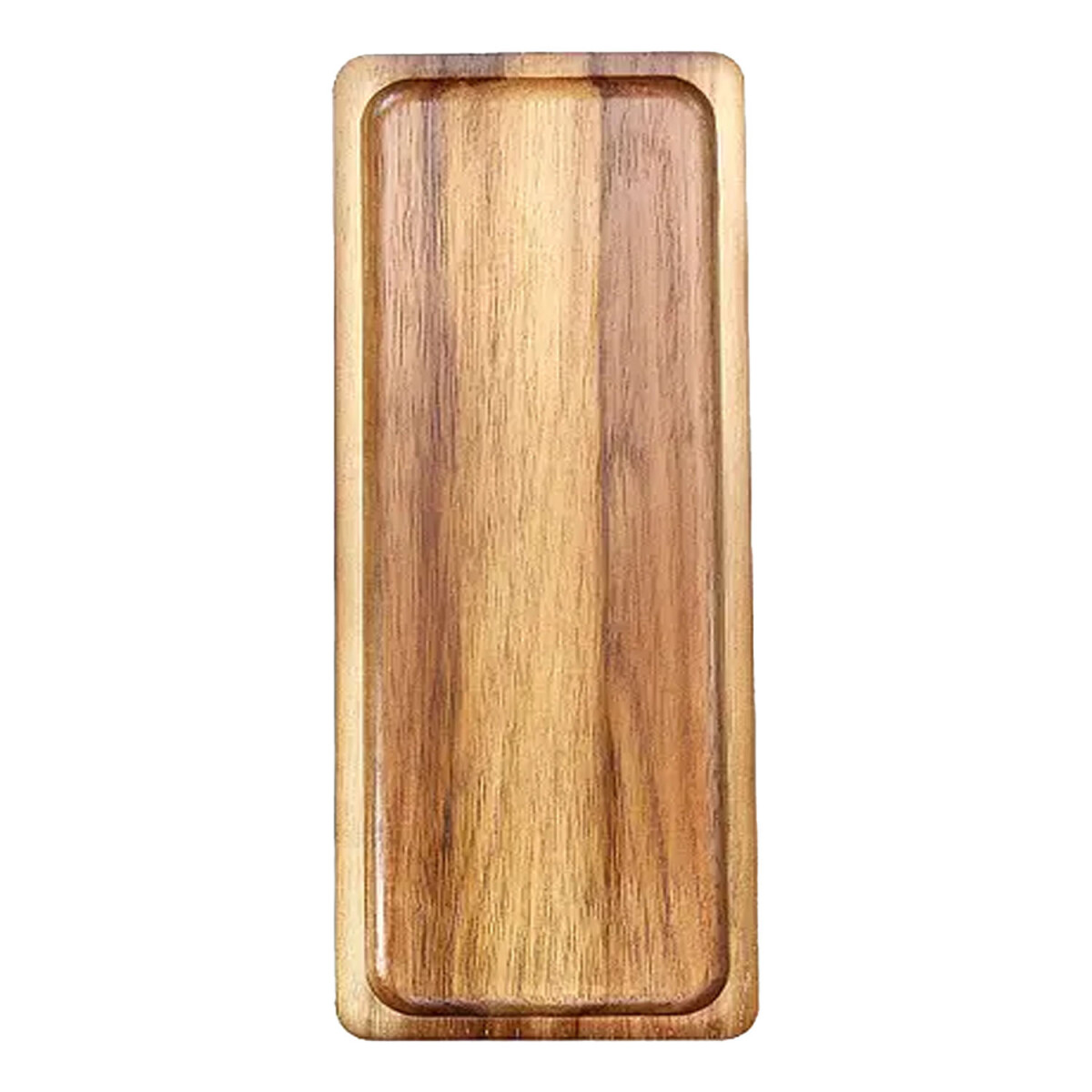 Bandeja de Bambú Rectangular para Servir 30x13x1.5Cm Roble - Roble 