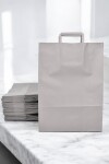 Pack x 200 - bolsa lisa 30x12x41 cm. GRIS SOMBRA