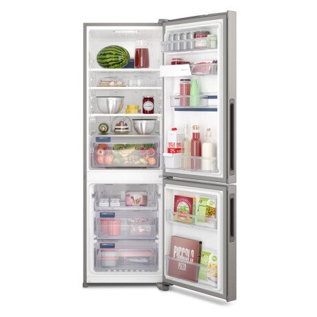 heladera refrigerador inverter electrolux freezer abajo 454lts. ACERO INOXIDABLE