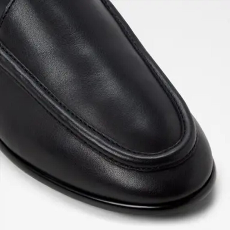 AMBAR BLACK LEATHER BLACK
