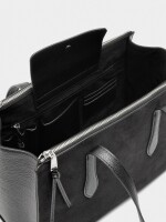 Bolso Para Portátil 15" Con Piel negro