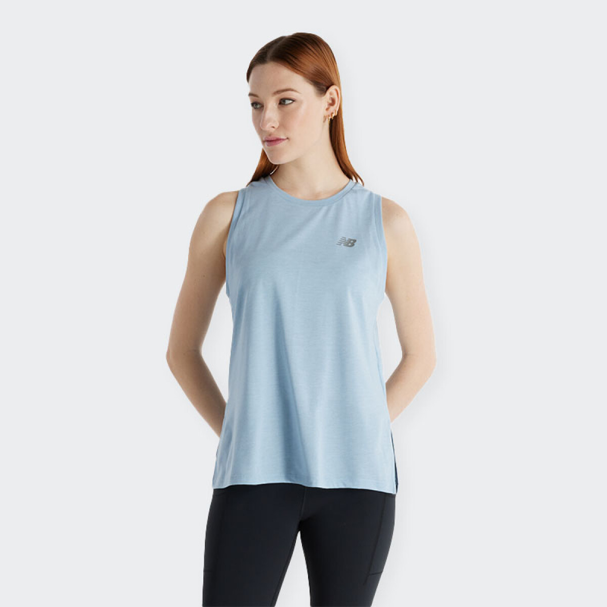 Musculosa New Balance Sport Essentials - Azul 