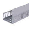 CABLECANAL 100X60MM GRIS RANURADO calado angosto CABLECANAL 100X60MM GRIS RANURADO calado angosto