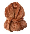 Bata de Cama Microfibra Home Class Talle P al XG Terracota