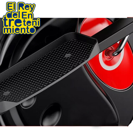 Bicicleta Elíptica Magnética Expert Fitness Caminador Negro