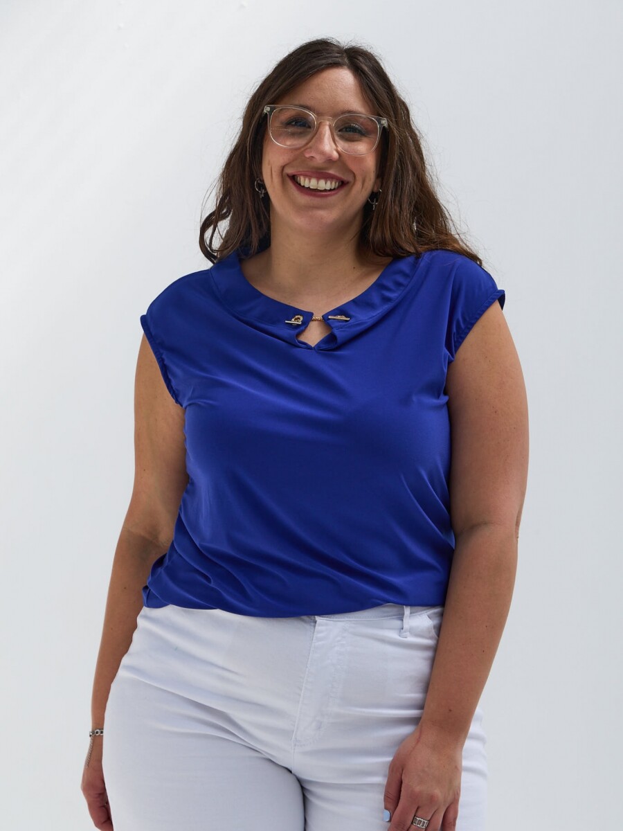 Musculosa Zafiro Azul