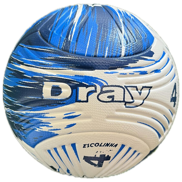 Pelota futbol N°4 negro/azul Dray Pelota futbol N°4 negro/azul Dray