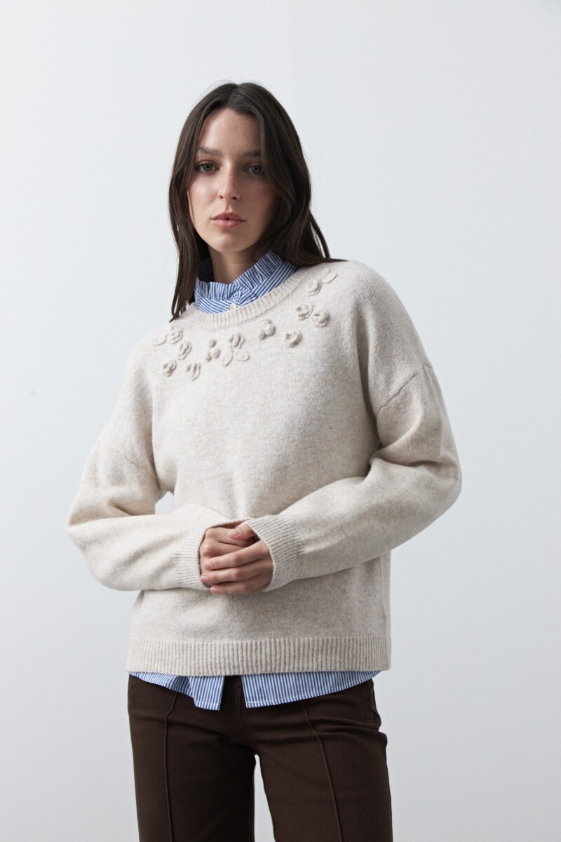 SWEATER VACANCES Crudo