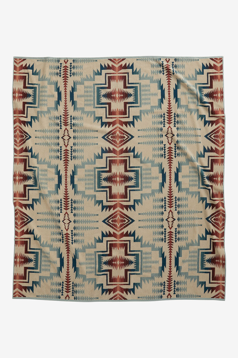 Toalla Jacquard para dos Azul