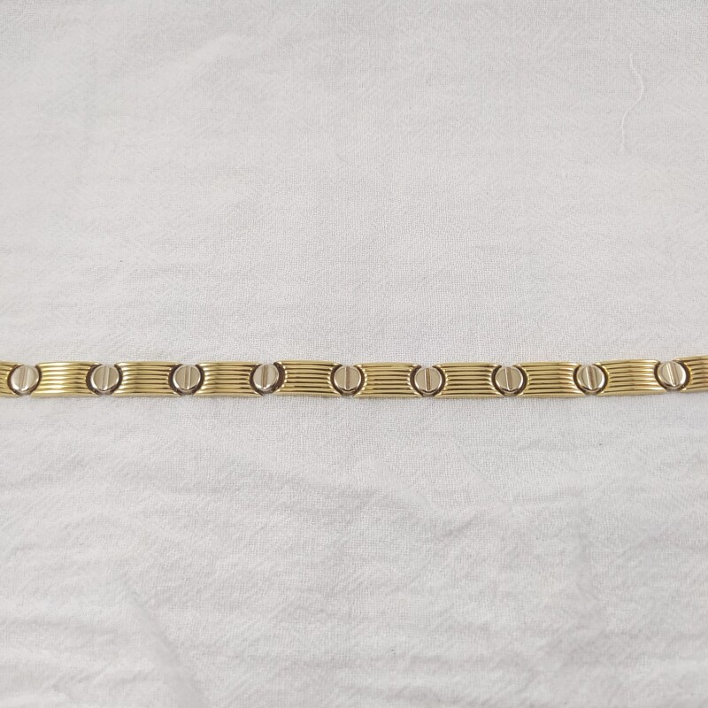 Pulsera combinada 18 K Pulsera combinada 18 K