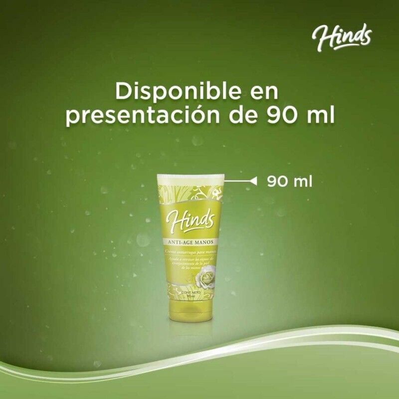 Crema de Manos Hinds Anti Age 90 ML Crema de Manos Hinds Anti Age 90 ML