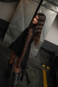 Vestido Valenciana NEGRO