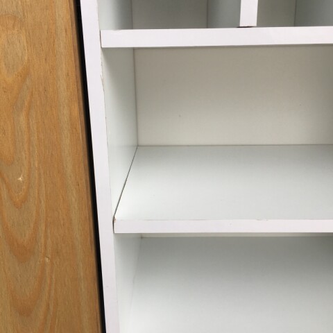 [OUTLET] Aéreo Alacena Modular de Cocina con Vinera en MDP - Madera - Línea Melilla - Blanco [ARMADO SOLO RETIRO] [OUTLET] Aéreo Alacena Modular de Cocina con Vinera en MDP - Madera - Línea Melilla - Blanco [ARMADO SOLO RETIRO]
