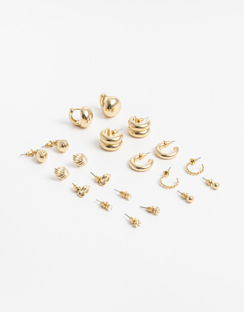 Aros Sets Metal Aros Sets Vintage - Dorado