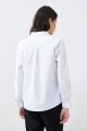 Camisa clásica blanco
