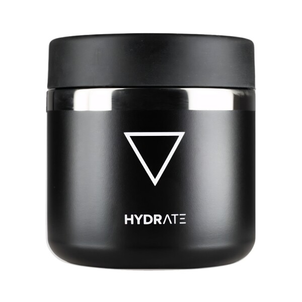 Hydrate Food Flask Negro 591ml Hydrate Food Flask Negro 591ml
