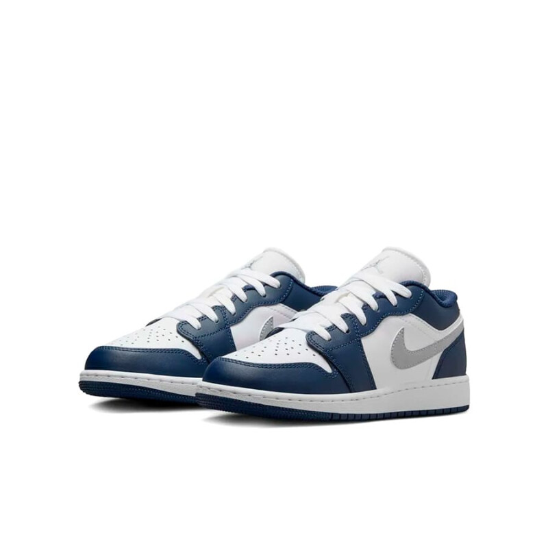 Championes Nike Air Jordan 1 Low de Niños - 553560-141 Blanco